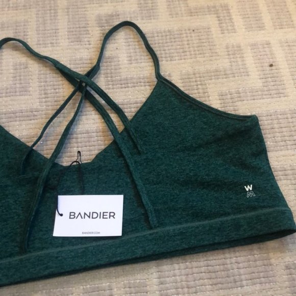 We Over Me Bliss Green Sports Bra - Picture 3 of 5